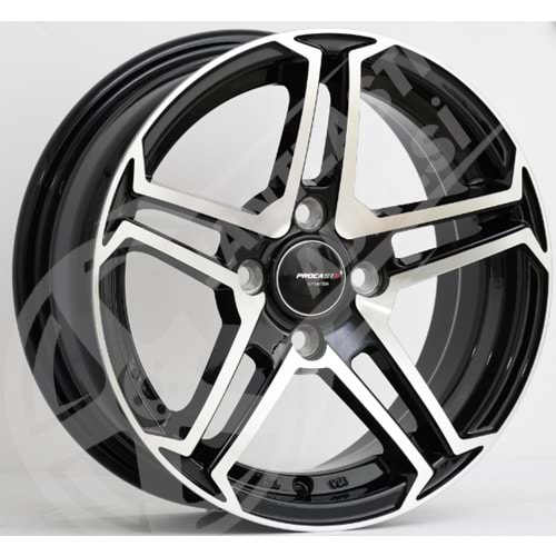 6.0X14 PCD 4X100 PRO-45232 Black Machined ET32 73.1