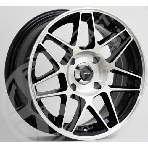 6.0X14 PCD 4X100 PRO WL-192 Black Diamond ET30 73.1
