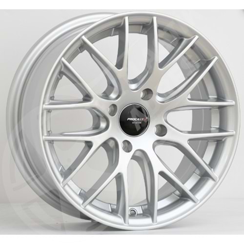 6.0X14 PCD 4X100 PRO-48018F Silver ET30 73.1