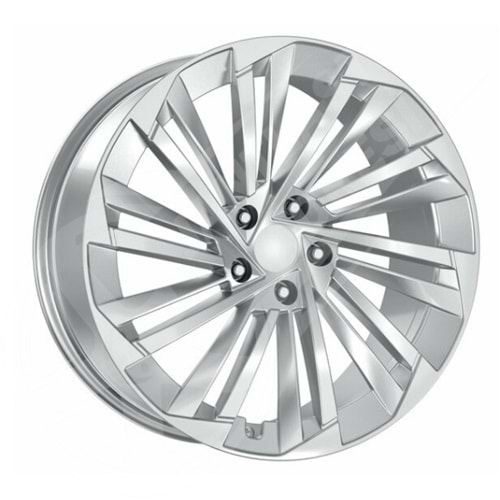 8.0X18 PCD 5X112 DY-1628 Silver Diamond ET40 57.1
