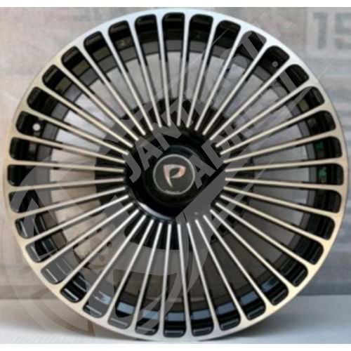 8.5X20 PCD 5X112 BK-3S1319 Black Diamond ET38 66.56
