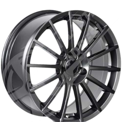 7.0X16 PCD 4X100 EMR S-1036 Titanium Grey WRC ET35 73.1