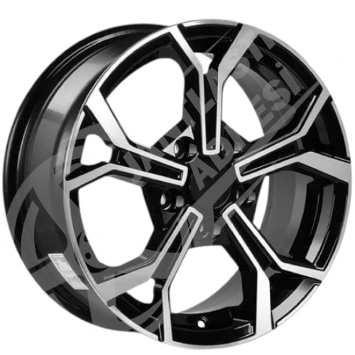 6.5X15 PCD 4X100 EMR W-7516 Black Diamond ET35 67.1