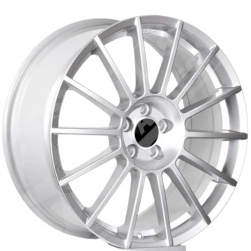 7.0X16 PCD 4X108 EMR S-1036 WRC Silver ET25 65.1