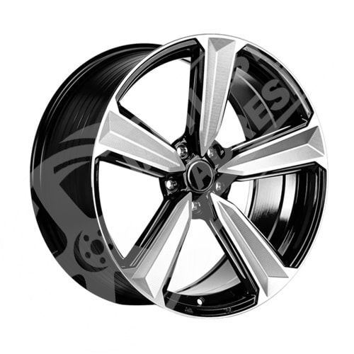 8.0X18 PCD 5X105 Sonic-1015 BabaYaga Black Diamond ET35 56.6