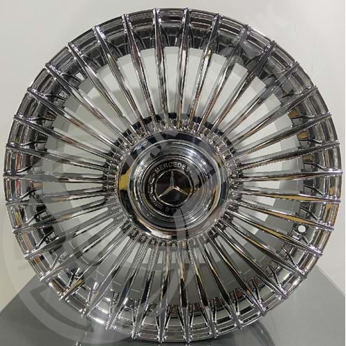 8.0X18 PCD 5X112 R1W-D1363 Chrome Escobar ET35 66.6