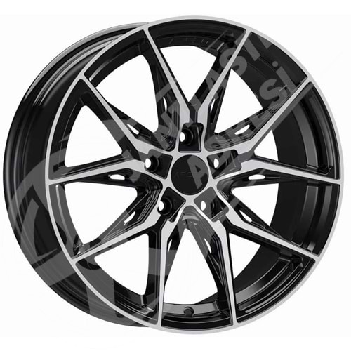 7.5X17 PCD 5X115 ARC-G693 Black Diamond Marseille ET35 70.2