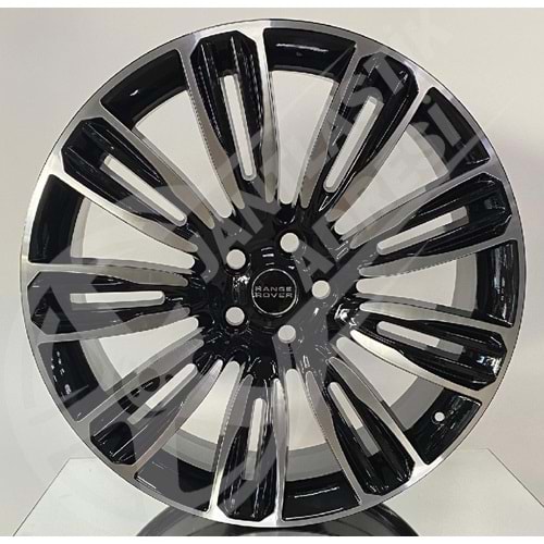 9.5X22 PCD 5X108 Truva-159 Black Diamond ET45 63.4
