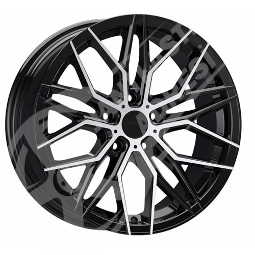 7.5X17 PCD 5X108 ARC-G6947 Black Diamond Valencia ET35 73.1