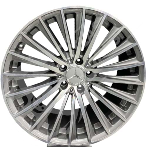 8.0X19 PCD 5X112 DY-1989 Gun Metal Diamond ET38 66.6