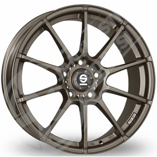 8.0X18 PCD 5X120 Sonic-1042 Matt Bronze Sparco ET33 72.6