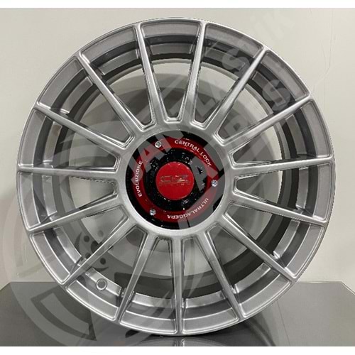 7.5X17 PCD 4X100 R1A-384 Silver OZ ET35 67.1