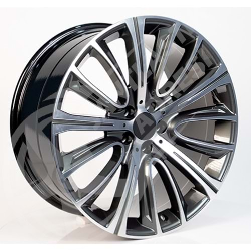 20X8.5 JANT R1A 1177 5X112 ET33 66.6 GUN METAL DİAMOND