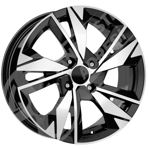 17X7,5 JANT DY 1677 4X108 ET25 65,1 BLACK DİAMOND