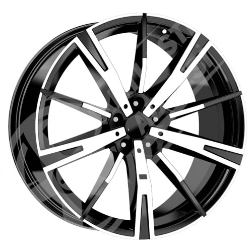 20X9.0 JANT DY 1740 5X112 ET28 66.6 BLACK DİAMOND