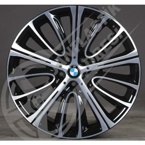 8.0X18 PCD 5X120 BK-3S025 Black Diamond ET35 72.56