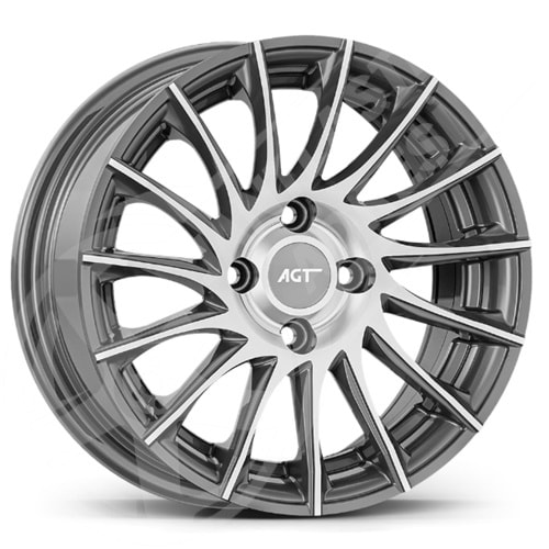 5.5X14 PCD 4X100 FD-14003 Titanium Diamond ET35 67.1