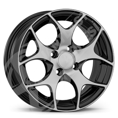 6.5X15 PCD 4X100 FD-15019 Black Diamond ET38 67.1