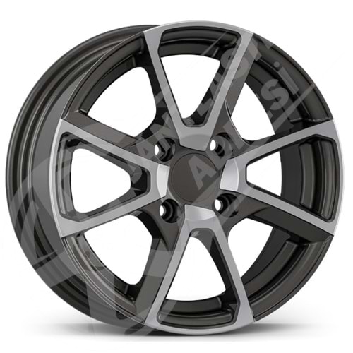 6.0X14 PCD 4X100 FD-14040 Titan Diamond ET35 67.1