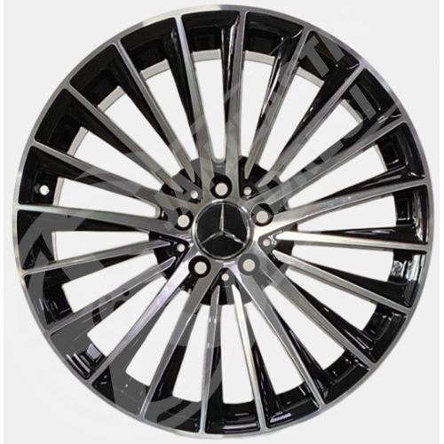 9.0X19 PCD 5X112 DY-1989 Black Diamond ET45 66.6