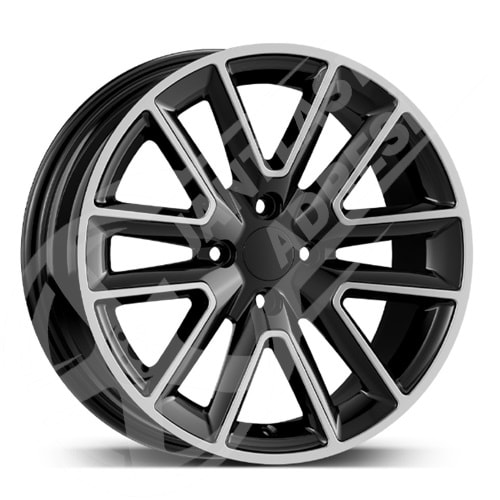 16X6.5 JANT FD 16274 4X100 ET37 67.1 GLOSS BLACK DİAMOND