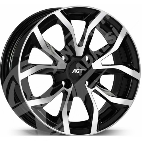 6.5X15 PCD 4X100 FD-15034 Black Diamond ET35 67.1