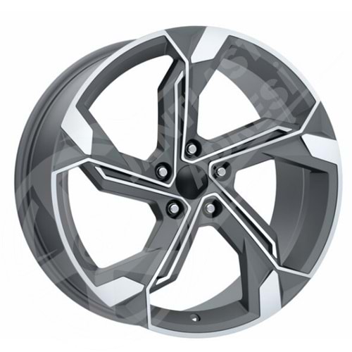 19X8,5 JANT DY 1709 5X112 ET40 66,45 MATT GUN METAL DİAMOND