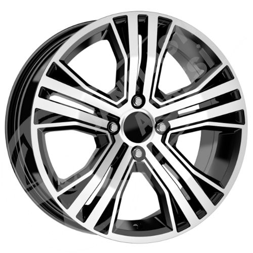 6.5X16 PCD 5X114.3 DY-1616 Black Diamond ET40 66.1