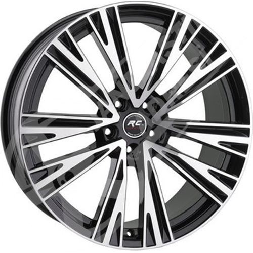 7.5X17 PCD 5X112 RC-1160 Black Diamond ET35 66.45