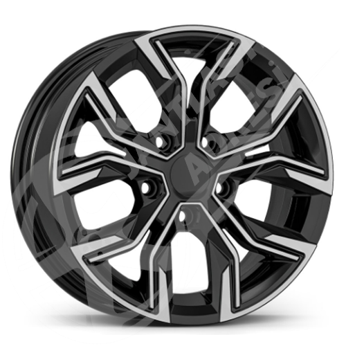 6.5X16 PCD 5X114.3 FD-16158 Black Diamond ET40 67.1