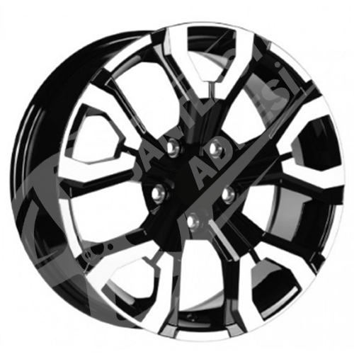 6.5X16 PCD 5X114.3 S-1099 Black Diamond ET35 66.1