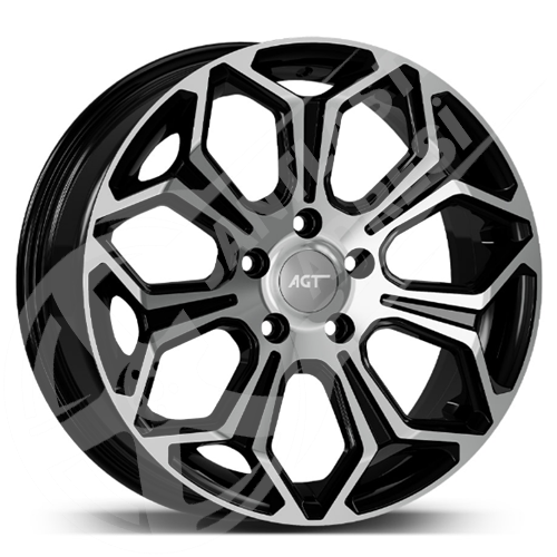 7.0X17 PCD 5X114.3 FD-17263 Black Diamond ET38 67.1