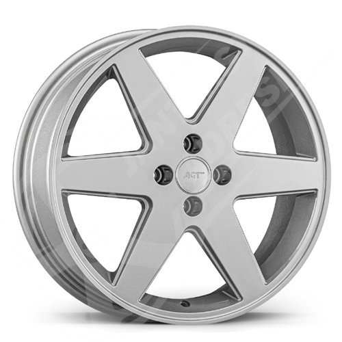 6.5X17 PCD 4X100 FD-17164 Silver ET35 58.6