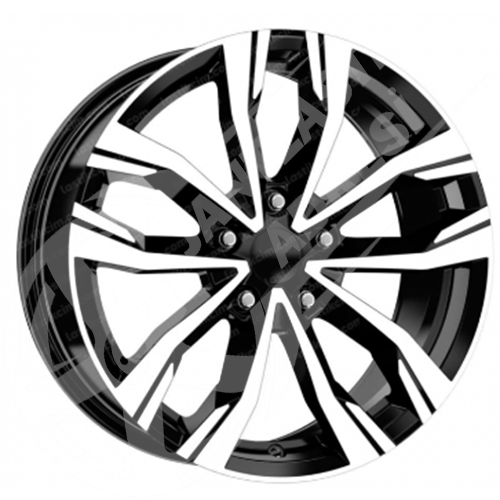 7.5X18 PCD 5X114.3 EMR S-1054 Black Diamond ET40 66.1