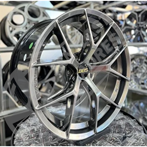 19X8,5 JANT TPL B318 5X112 ET30 66.6 HYPER BLACK BBS Fİ-R--ÖN