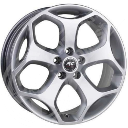8.0X18 PCD 5X108 RC-317 Silver ET53 63.4