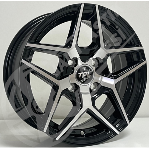 14X6 JANT TPL 1284 4X100 ET35-73.1 BLACK DİAMOND