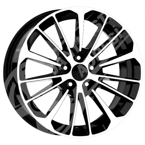 16X6,5 JANT DY 1966 5X98 ET35 58,1 BLACK DİAMOND