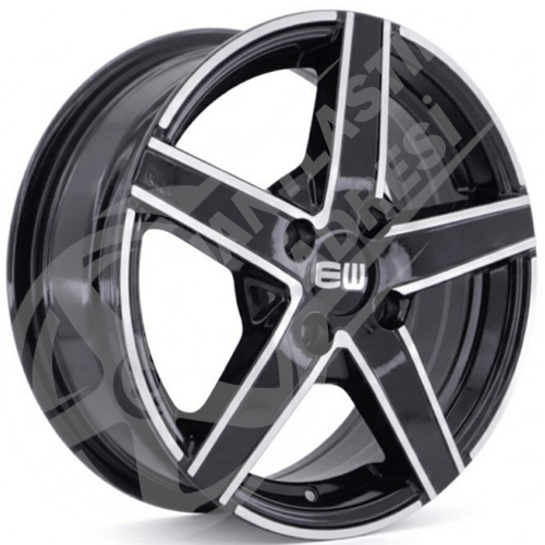14X5,5 JANT ELT E278AN 4X100 ET35-67.1 BLACK DİAMOND