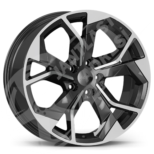8.5X19 PCD 5X112 FD-19252 Titan Diamond ET35 66.5