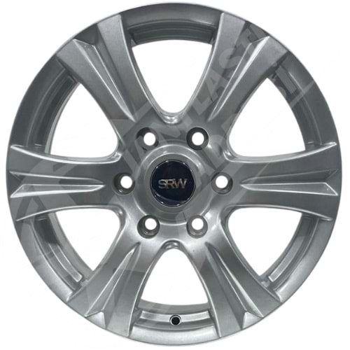 7.0X16 PCD 6X130 SRW-6073 Silver ET50 84.1